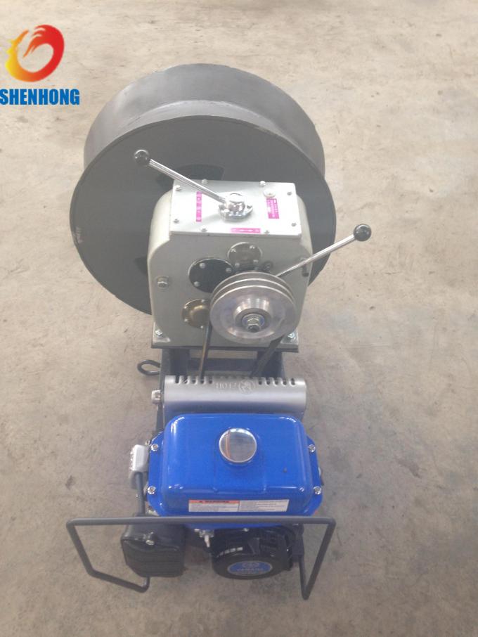 Máy chạy bằng khí nén 3Ton 30KN Drum Winch Threading Machine với Yamaha Engine để kéo cần trục